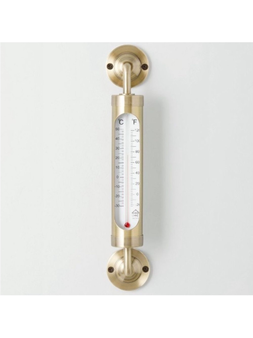 Hearth & Hand with Magnolia Brass Gold Wall Thermometer NEW IN PACKAGE
